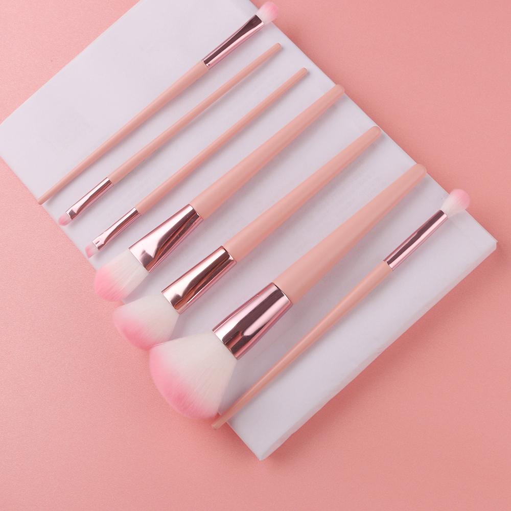 pink brushes set