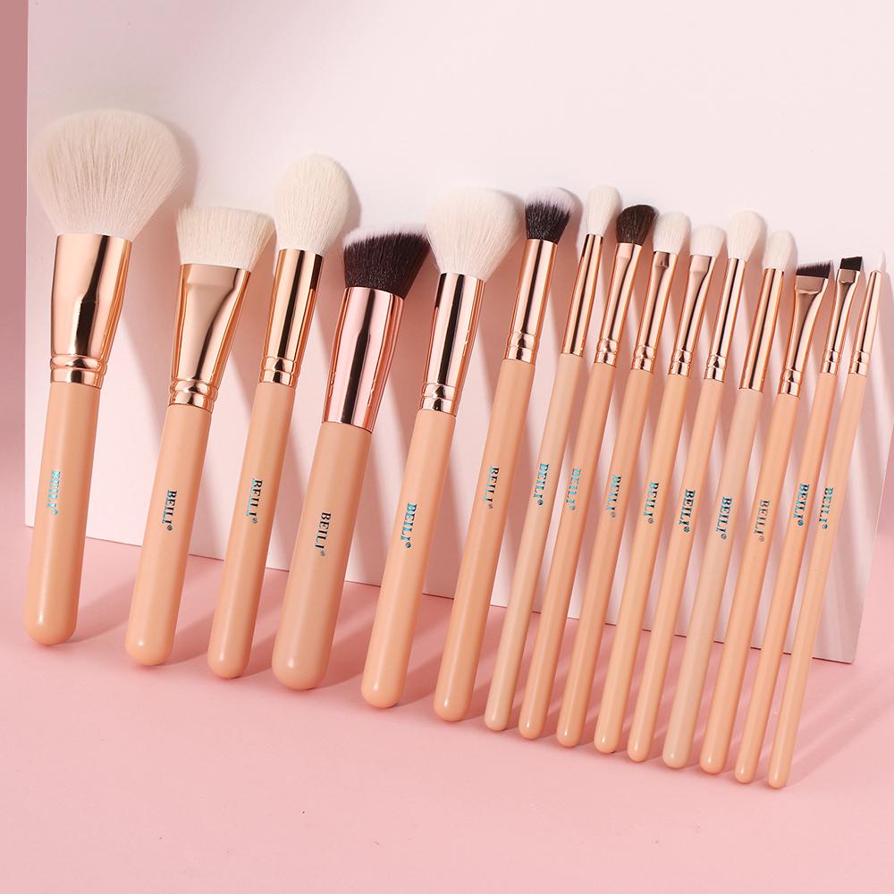 pink Pro make up brushes